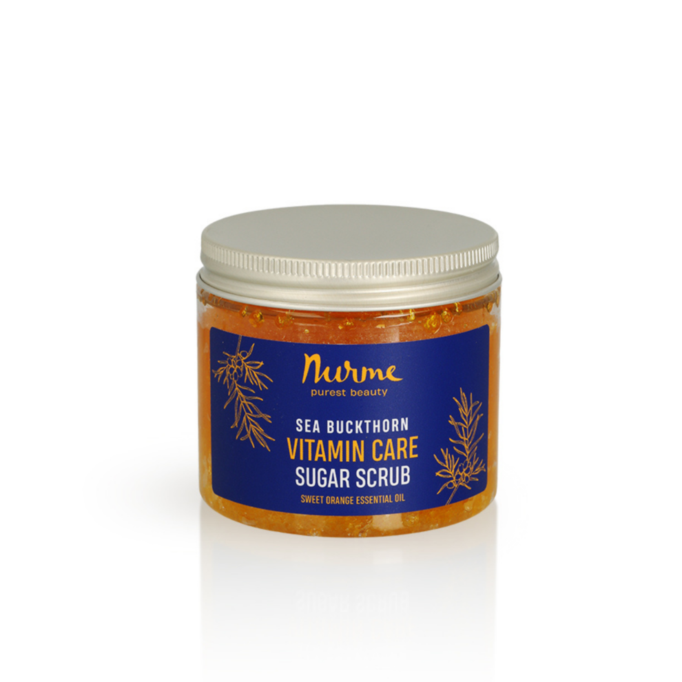 Witaminowy odżywczy peeling do ciała z rokitnikiem